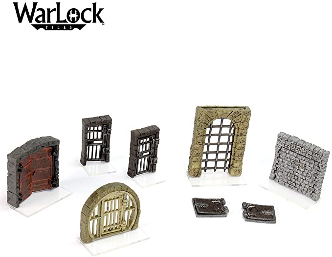 Warlock Tiles: Doors & Archways