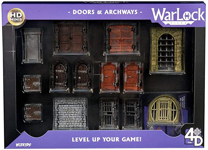 Tuiles Warlock : portes et arcades