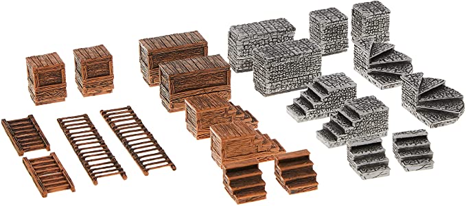 Tuiles Warlock : Escaliers et échelles