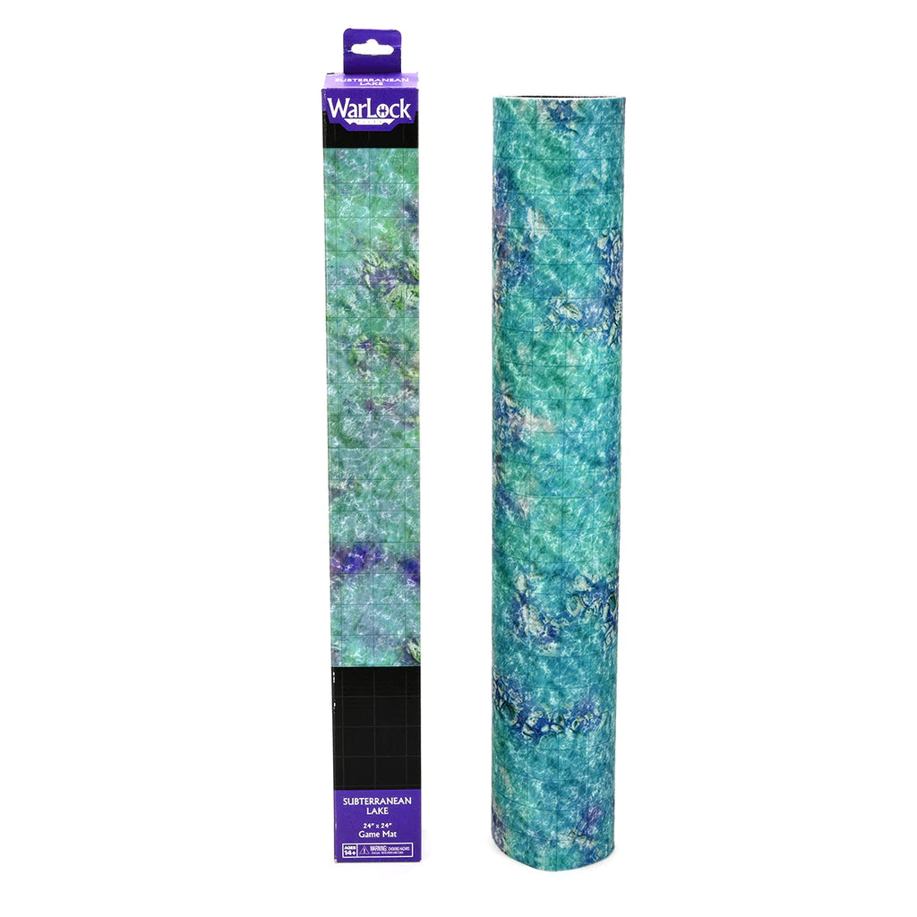 Warlock Tiles : Tapis de jeu Lac souterrain