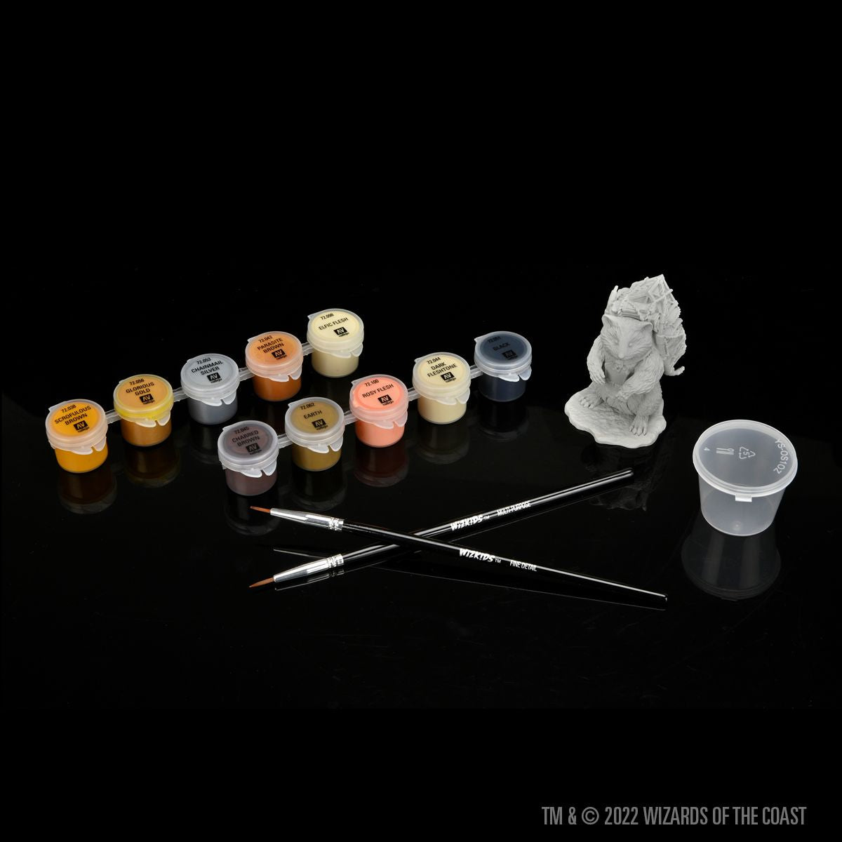 D&D Édition Limitée Paint Night Kit : Hamster Géant de l'Espace