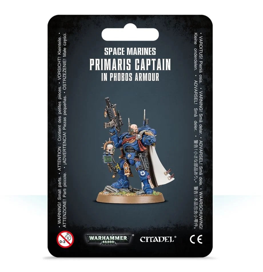 Space Marines : Capitaine en armure Phobos