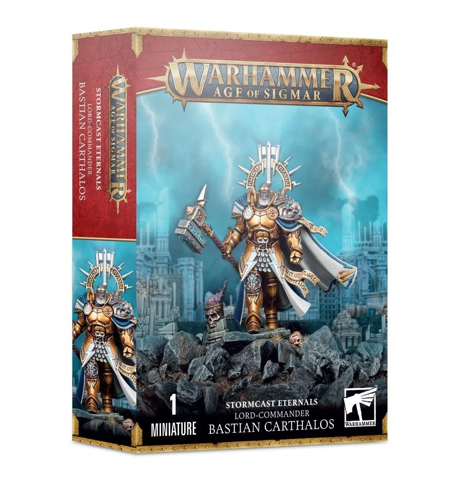 Stormcast Eternals : le lord-commandant Bastian Carthalos
