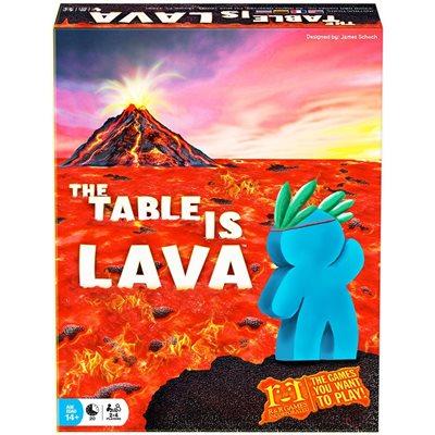 La table est de la lave (multilingue)