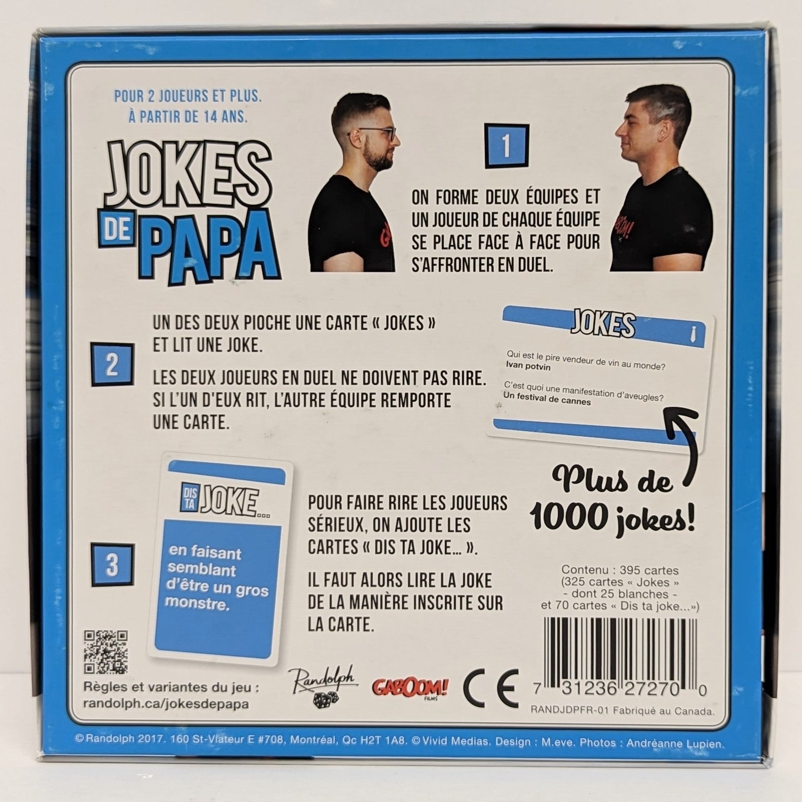 Jokes De Papa (French) (Used)