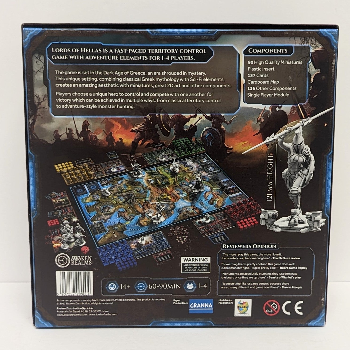 Coffret Lords of Hellas + Warlord (Occasion) (Bundle) (Kickstarter)