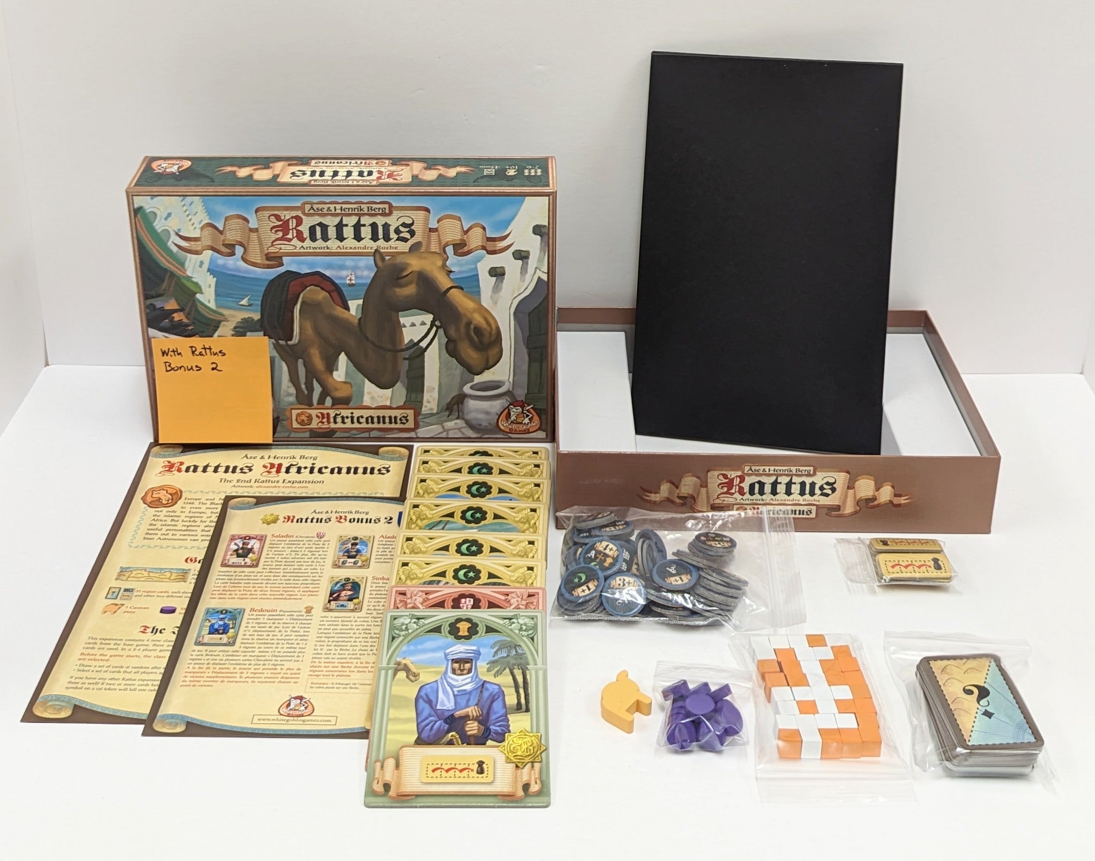 Rattus + Africanus Expansion + Pied Piper Expansion (Multi) (Bundle) (Used)