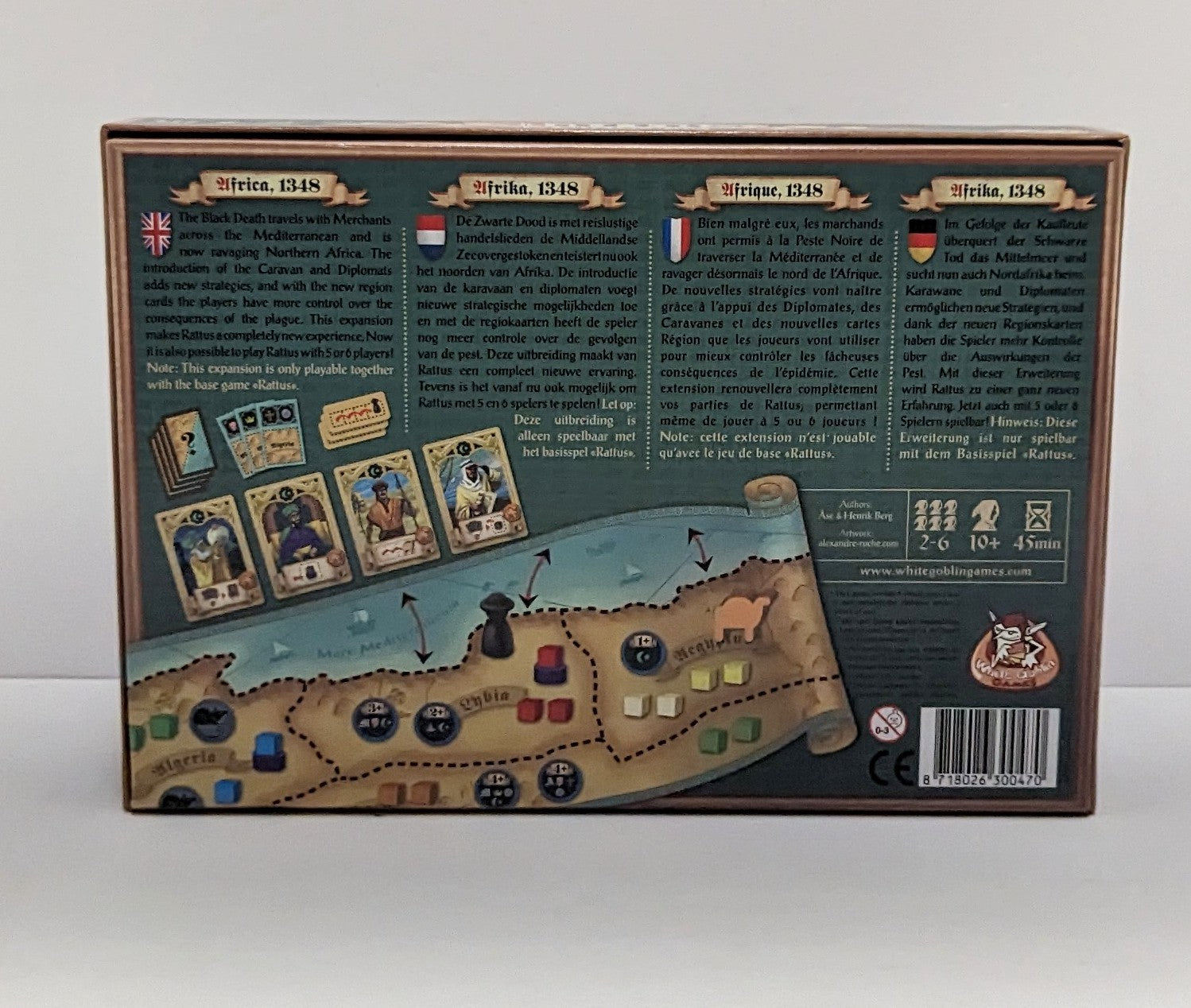 Rattus + Africanus Expansion + Pied Piper Expansion (Multi) (Bundle) (Used)