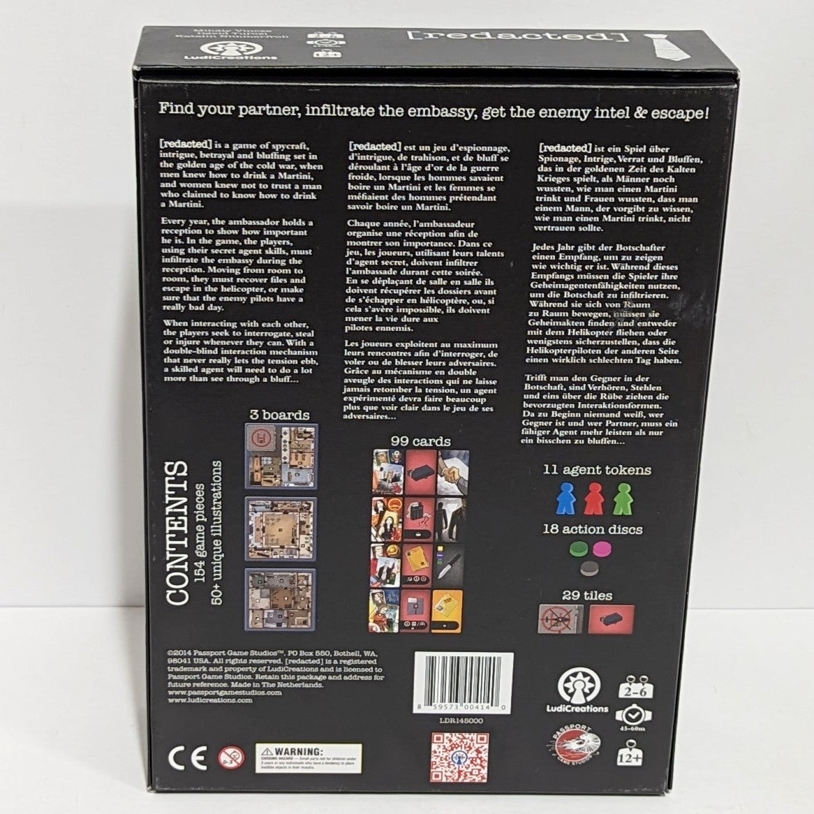 Redacted (Multilingual) (Used)