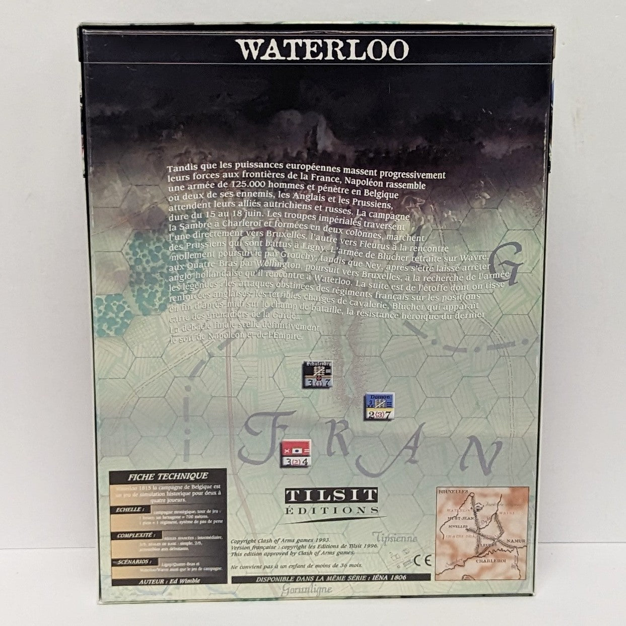 Waterloo 1815: Campagne de Belgique (Français) (Occasion)