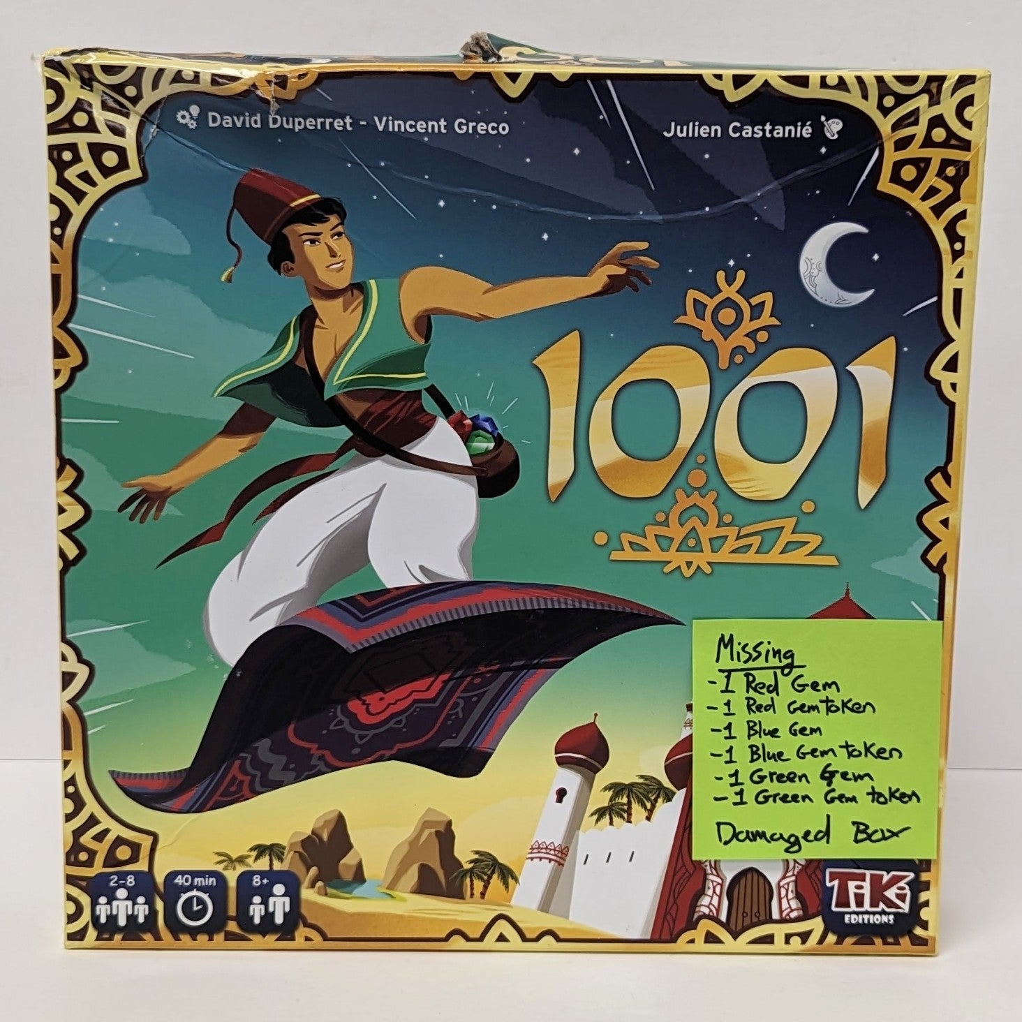 1001 (Multilingual) (Used) (Damaged)