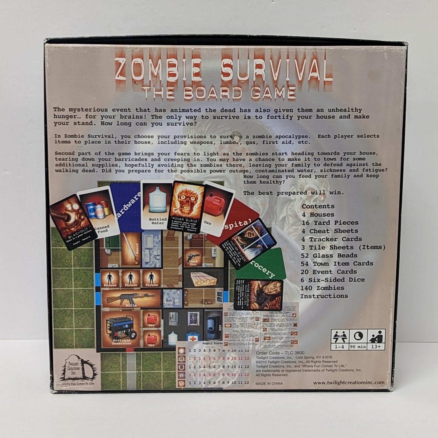 Zombie Survival, le jeu de plateau (anglais) (occasion)