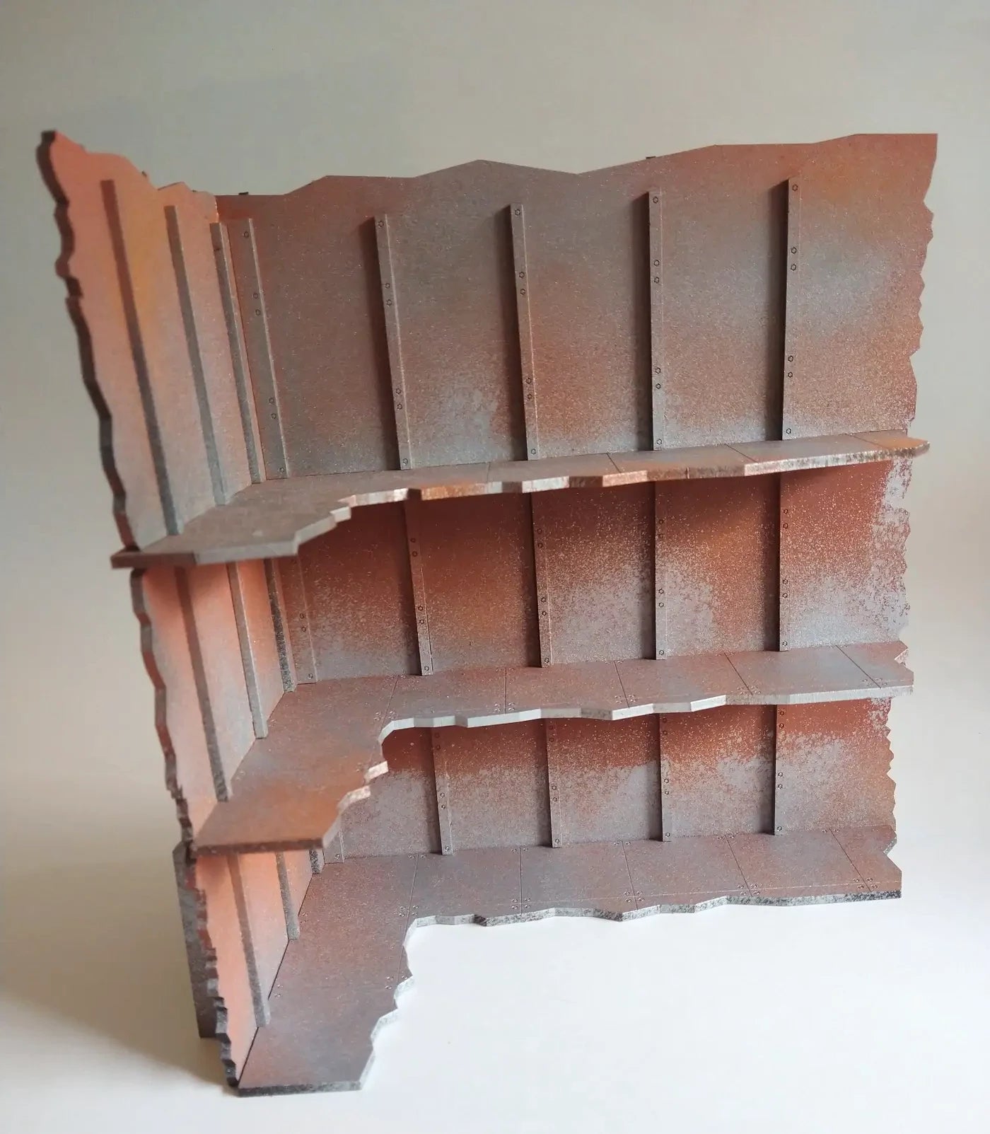 Ruines à trois étages du WTC d'Iron City