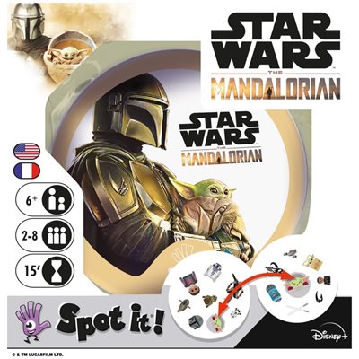 Spot It! / Dobble - The Mandalorian (Multilingual)