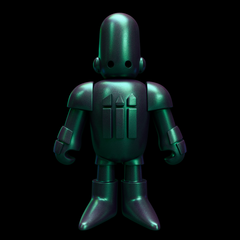 Colorshift Metal - Peinture acrylique caméléon : Vert boréal