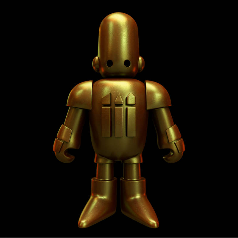 Colorshift Metal - Peinture acrylique caméléon : or brûlant