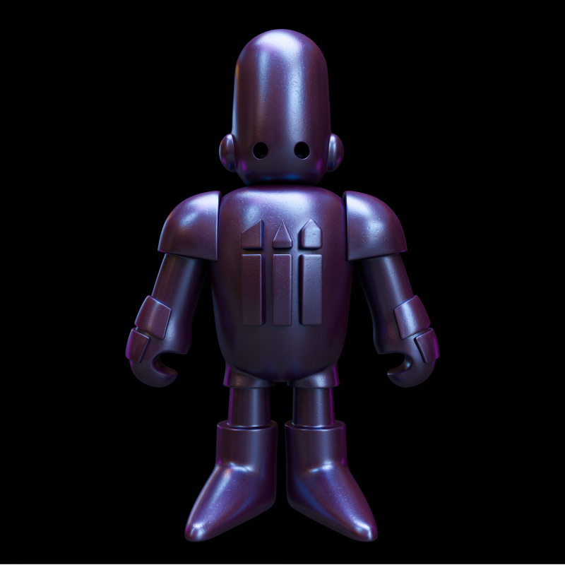 Colorshift Metal - Peinture acrylique caméléon : Bleu foncé