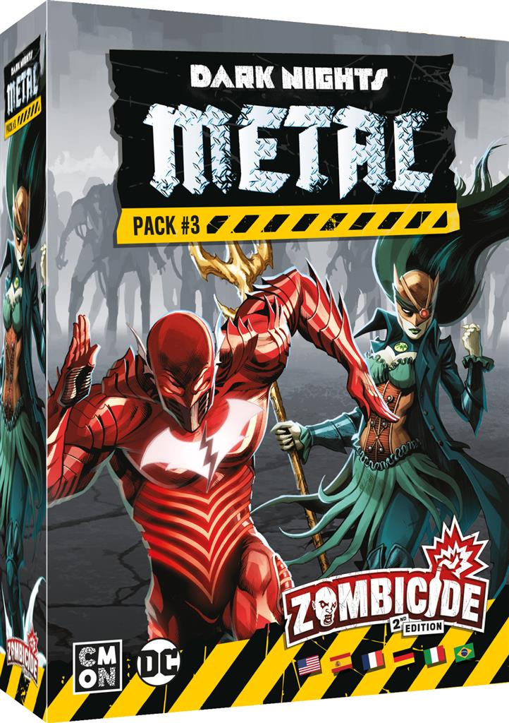 Zombicide 2nd Edition: Dark Nights Metal Promo Pack #3 (English)