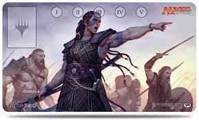 Tapis de jeu Magic: The Gathering Commander 2016, Saskia l'inflexible