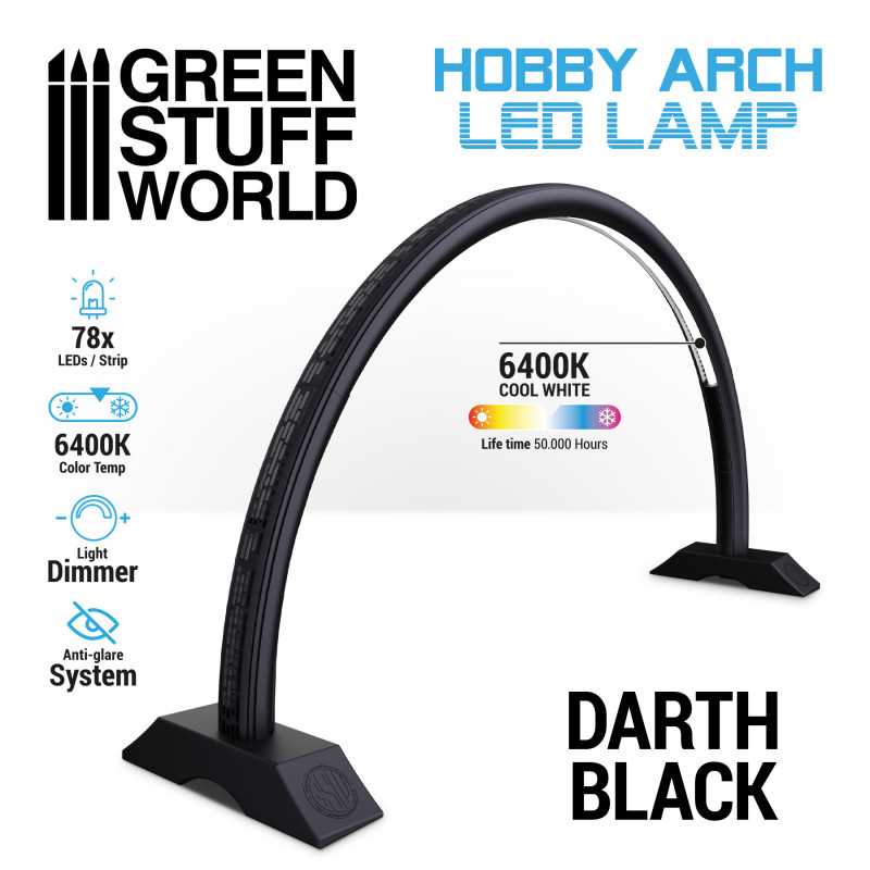 Lampe LED Hobby Arch - Dark Noir