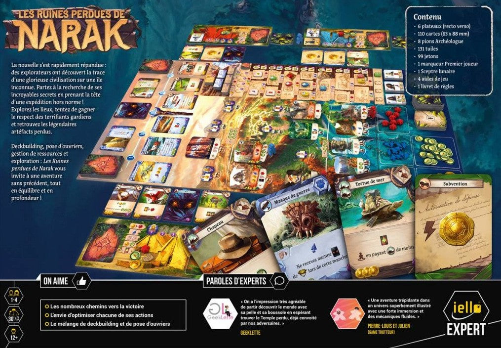 Les Ruines Perdues De Narak (French)