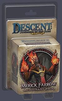 Descent: Journeys in the Dark (Second Edition) – Merick Farrow Lieutenant Pack (English)