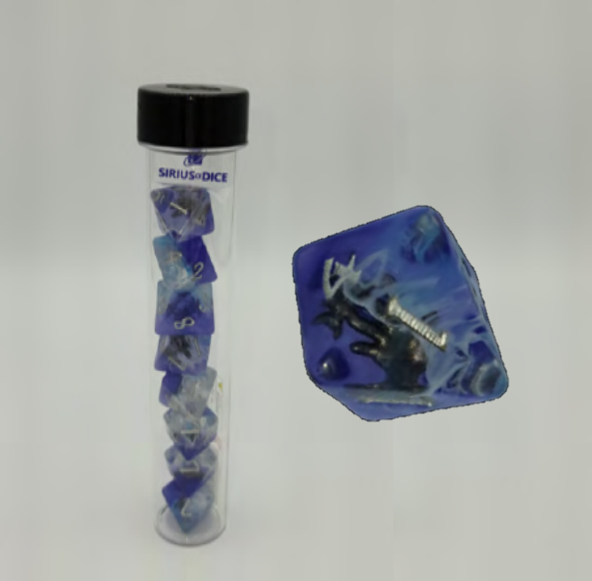 Ensemble de dés 7 + 1 Healing Hands