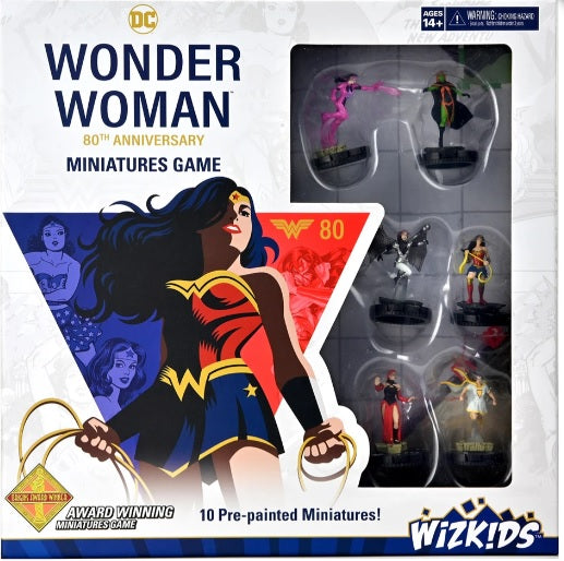 DC Heroclix : Jeu de figurines Wonder Woman 80e anniversaire
