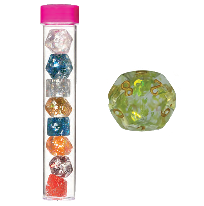 Cancer Awerness Dice Set