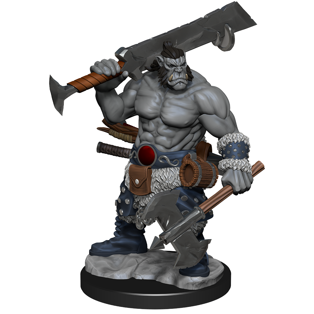 Cadres : Orc mâle barbare