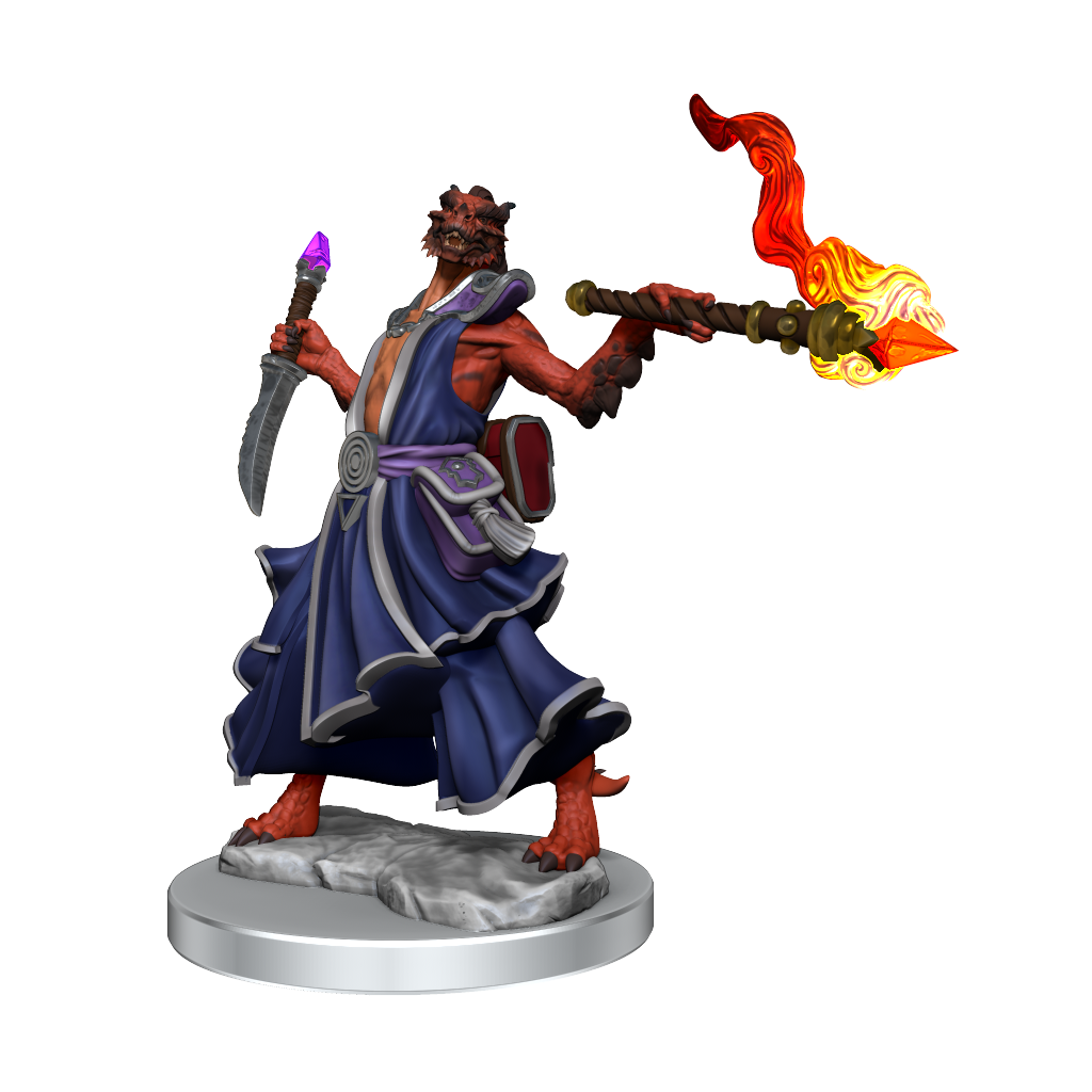 Cadres : Sorcière draconique femelle