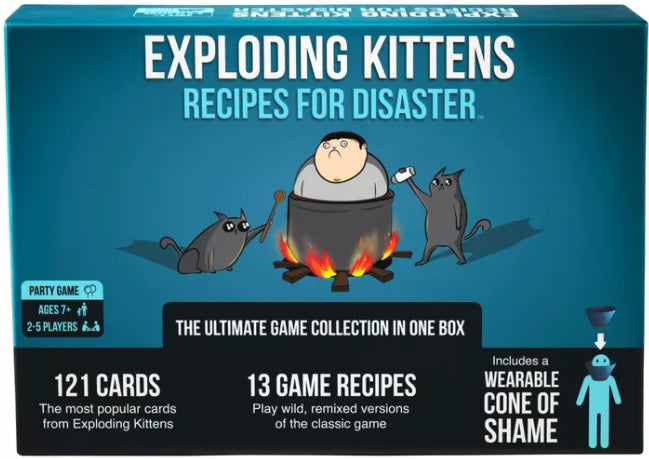  Exploding Kittens Recipes for Disaster - Deluxe Game