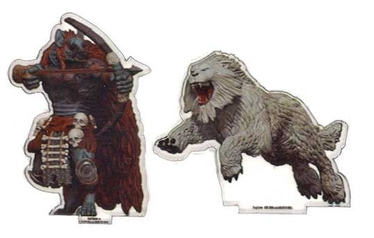 Minis 2D : Set 1 - Squelette Géant de Givre