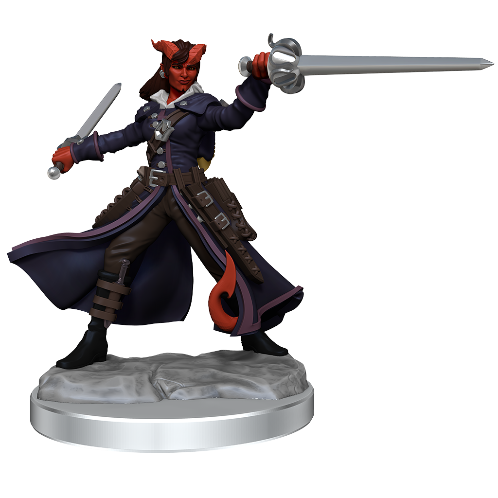 Cadres : Femme Tiefling Rogue