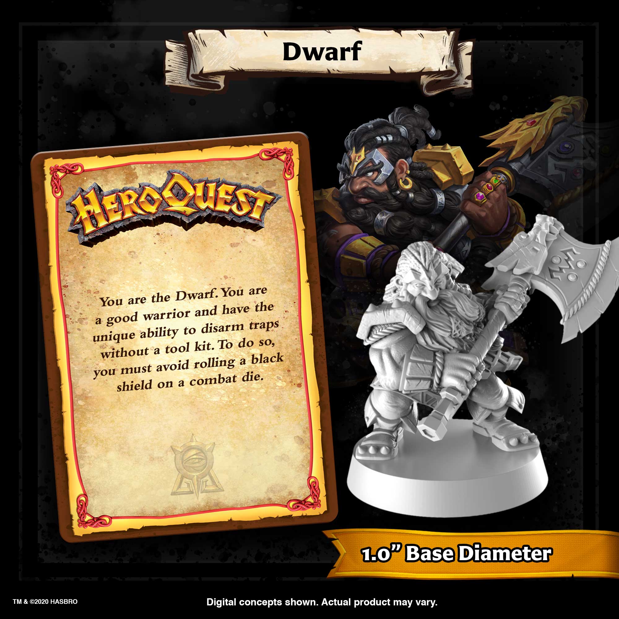 HeroQuest (anglais) (endommagé)