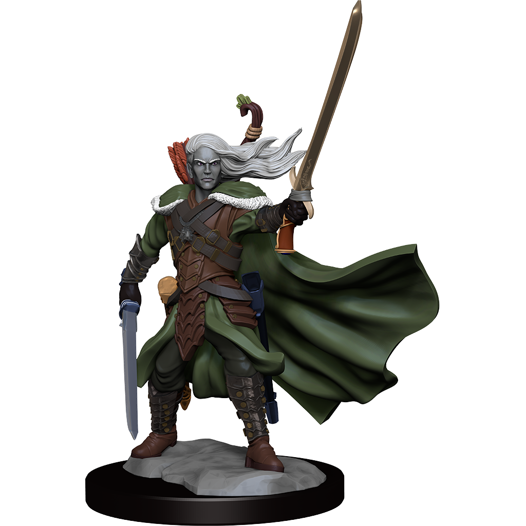 Cadres : Elfe Ranger mâle