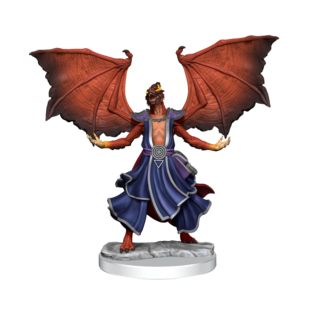 Cadres : Sorcière draconique femelle