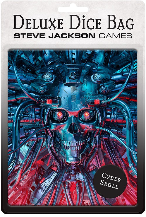 Deluxe Dice Bag: Cyber Skull