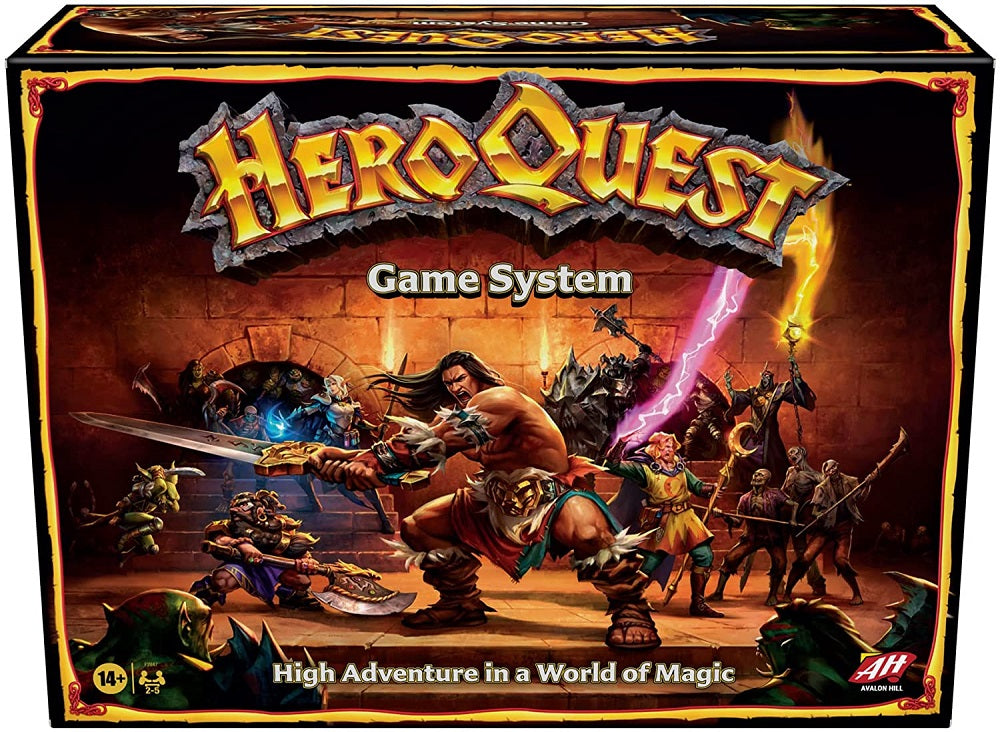 HeroQuest (anglais) (endommagé)
