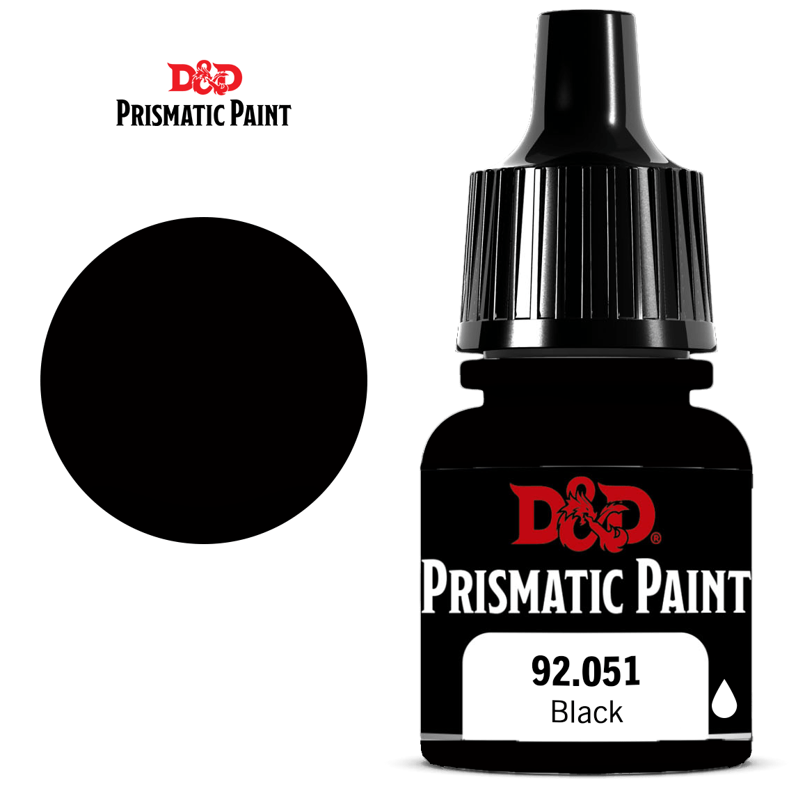 Peinture prismatique D&D : noir