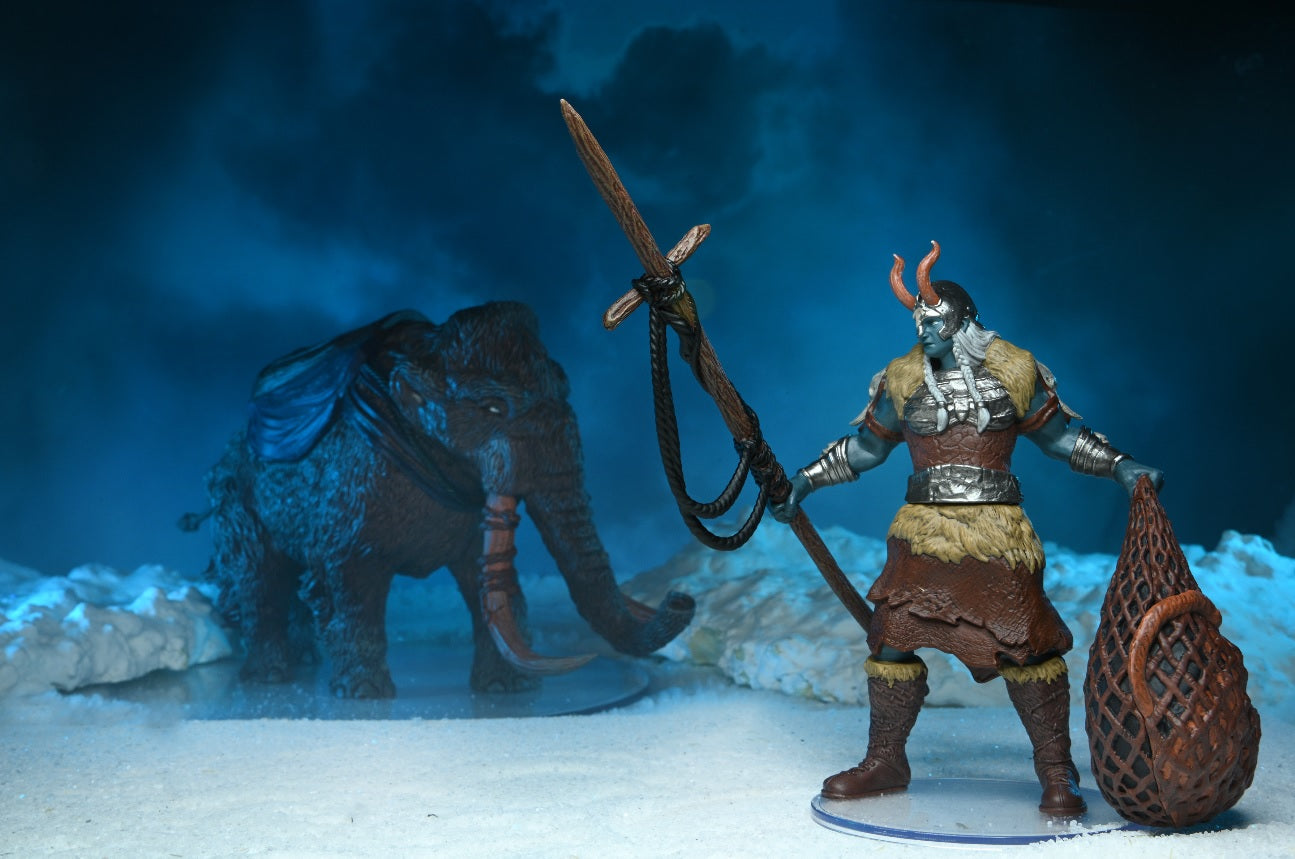 Icons of the Realms: Snowbound - Figurines Premium Géant de Givre et Mammouth