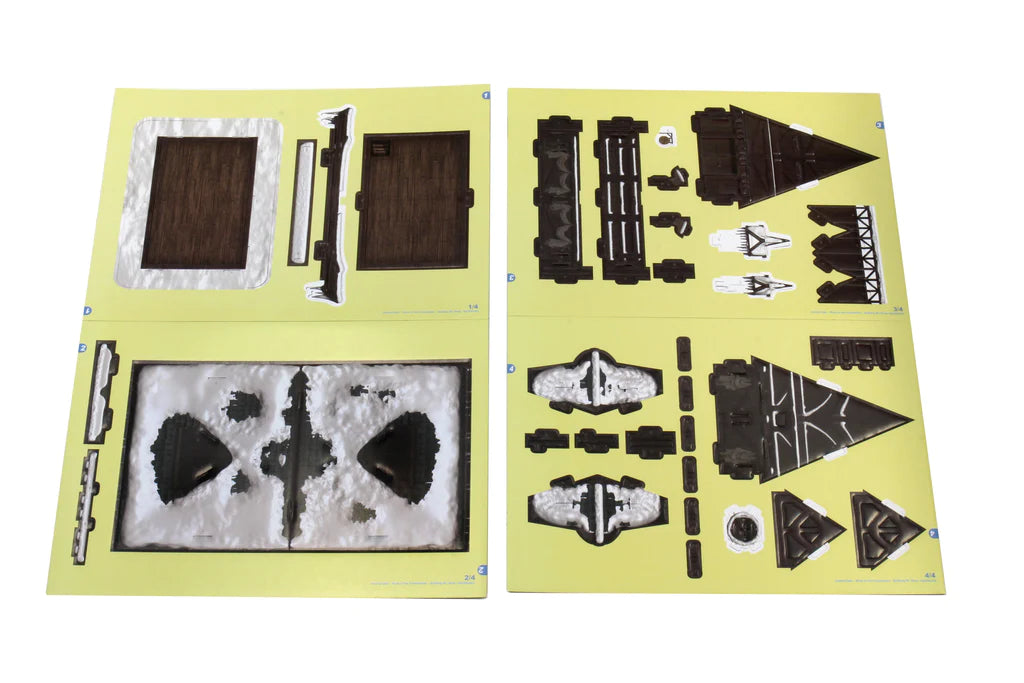 Ten Towns Papercraft Set