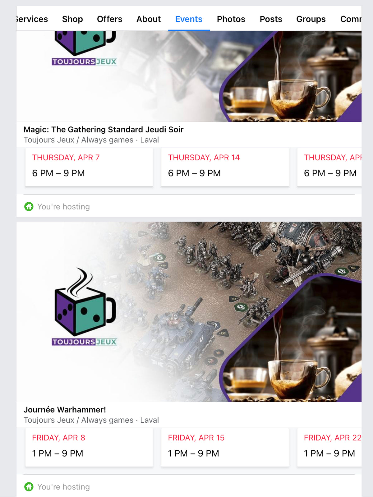 Events!