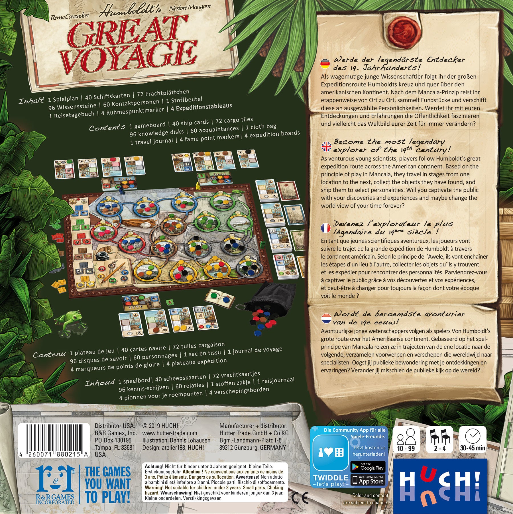 Humboldt's Great Voyage (Multilingual)