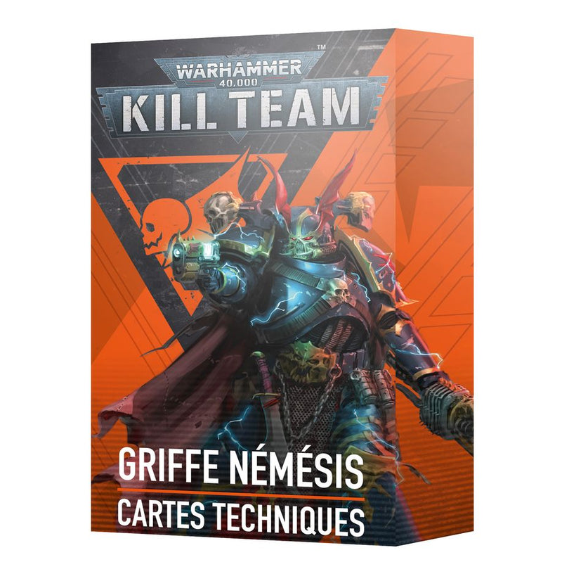 Kill Team: Data Cards - Nemesis Claw (French)