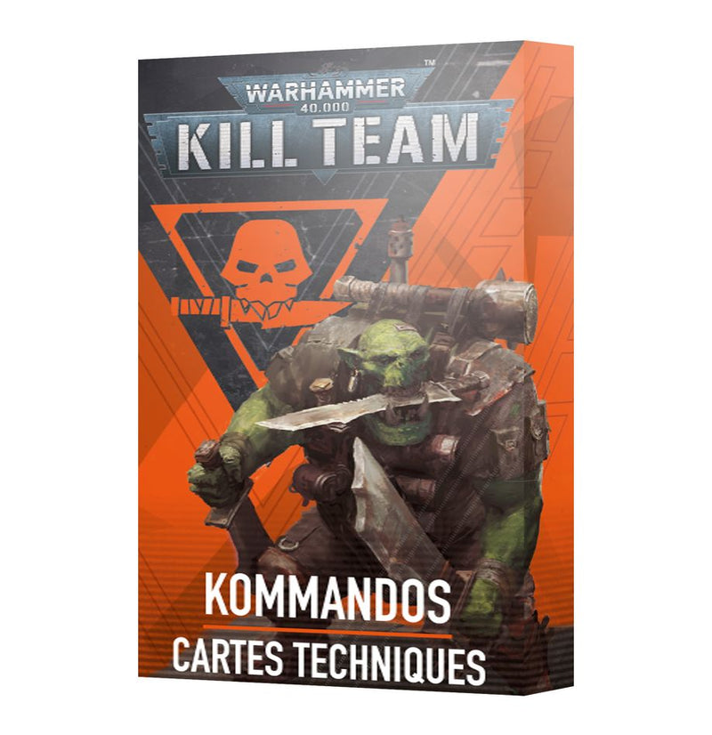 Kill Team: Data Cards - Kommandos (French)