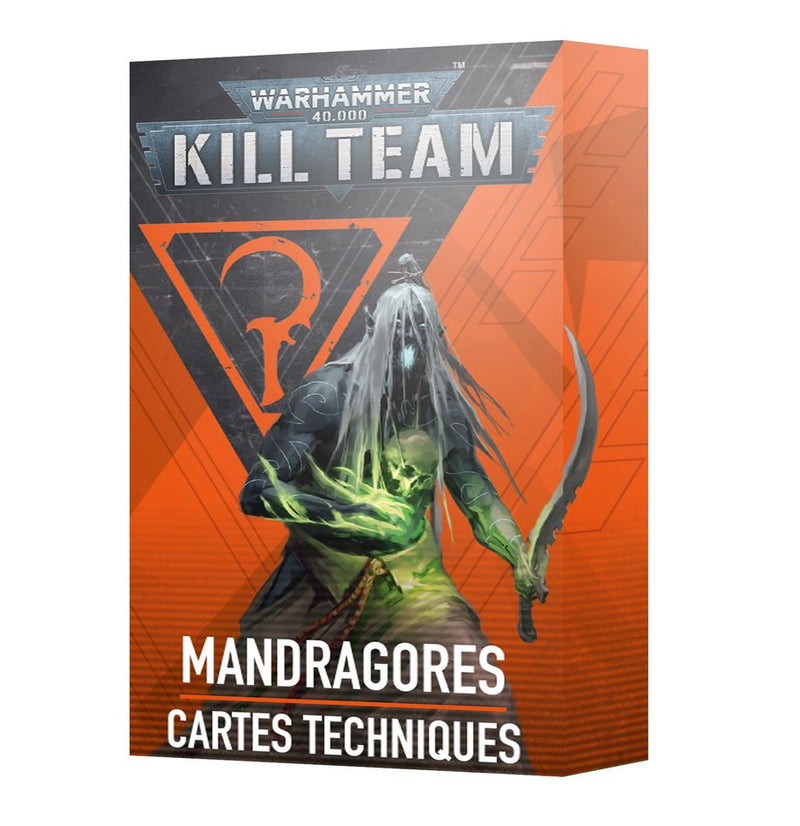 Kill Team: Data Cards - Mandrakes (French)