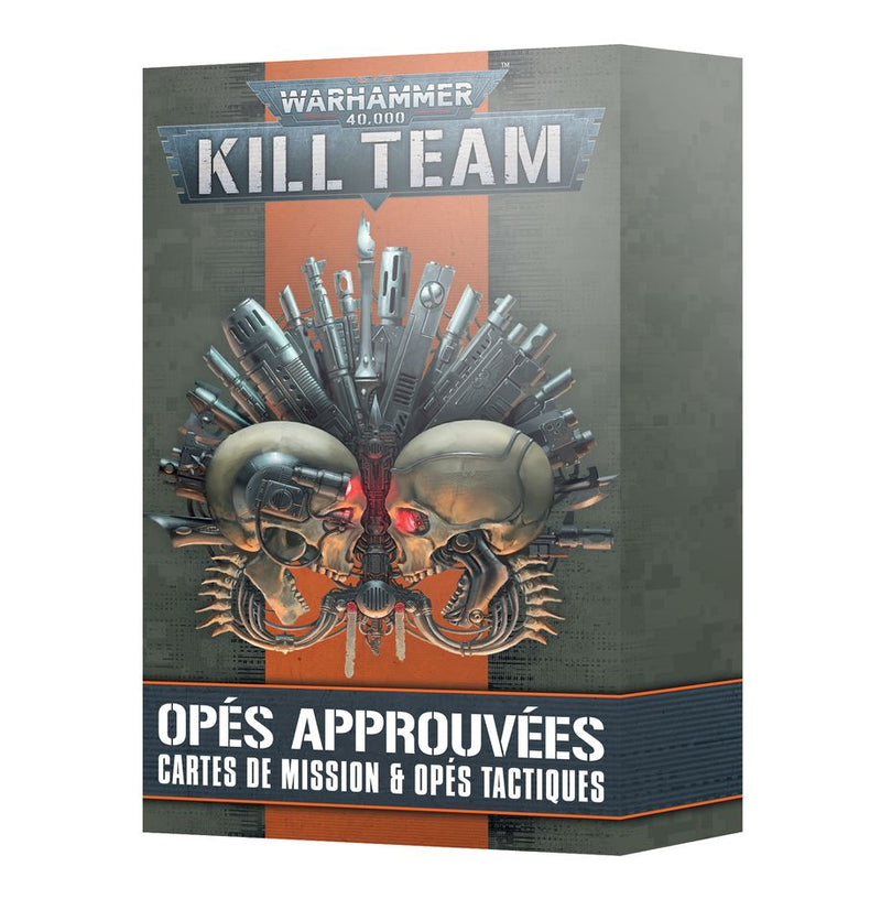Kill Team: Approved Ops - Tac Ops & Mission Card Pack (French)