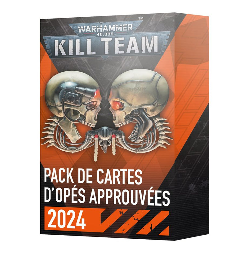 Kill Team: Approved Ops Card Pack 2024 (French)