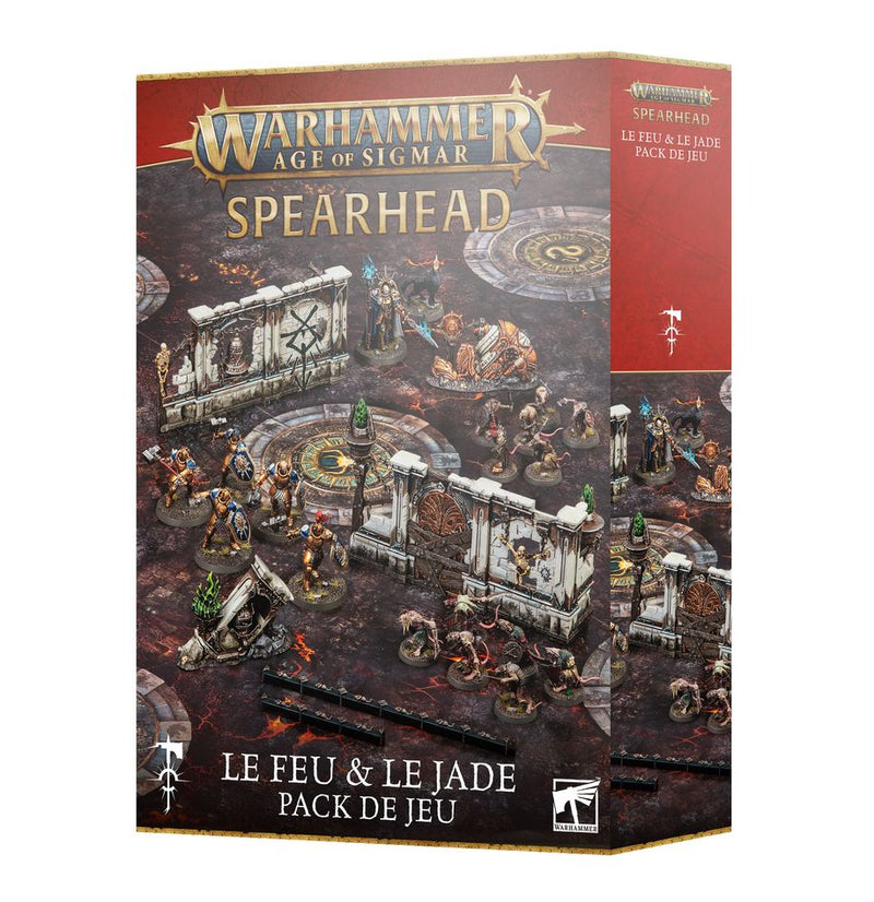 Warhammer Age of Sigmar : Spearhead - Pack de jeu Feu et Jade (français)